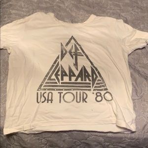 t shirt of def leppard